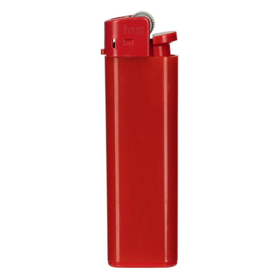 FUEGO, plastic flint lighter, red