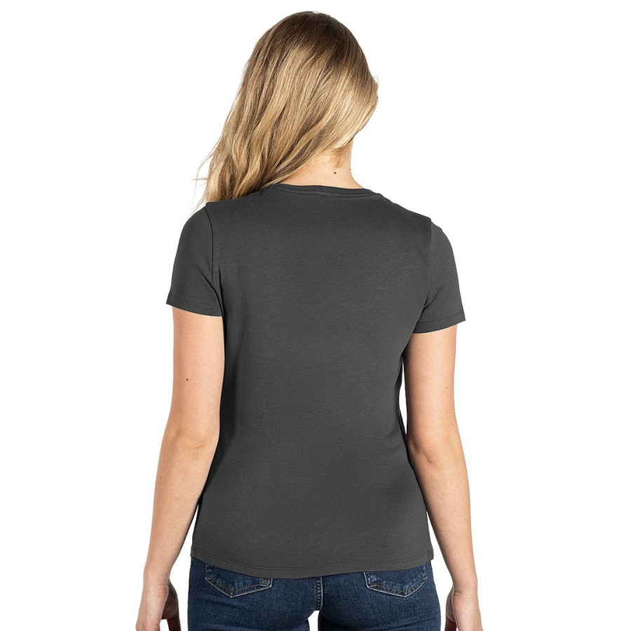 PREMIUM LADY 180, ženska pamučna majica, 180 g/m2, tamno siva