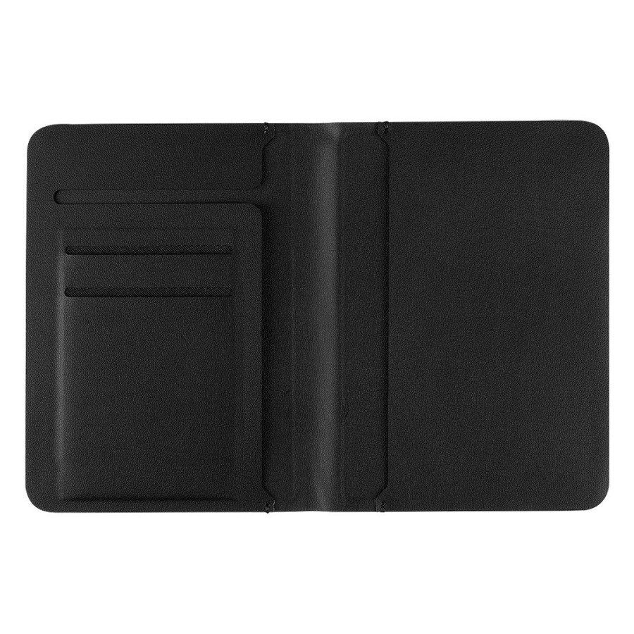 PASSPORT FINDER, futrola za pasoš sa funkcijom lociranja, crni