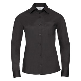 RUSSELL ženka košulja strukirana sa dugim rukavima POLYCOTTON EASY CARE POPLIN