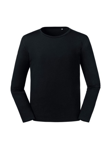 Russell Mens Pure Organic Long Sleeve T