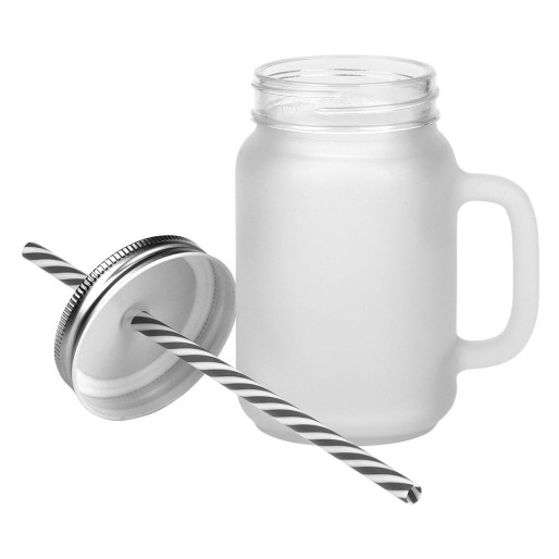 JAR SUBLI, glassware sublimation jar, 450 ml, transparent