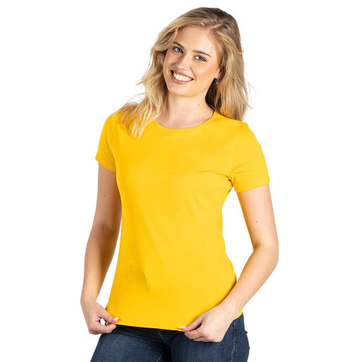 PREMIUM LADY 180, ženska pamučna majica, 180 g/m2, žuta