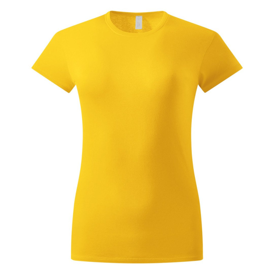 PREMIUM LADY 180, women`s t-shirt, 180 g/m2, yellow