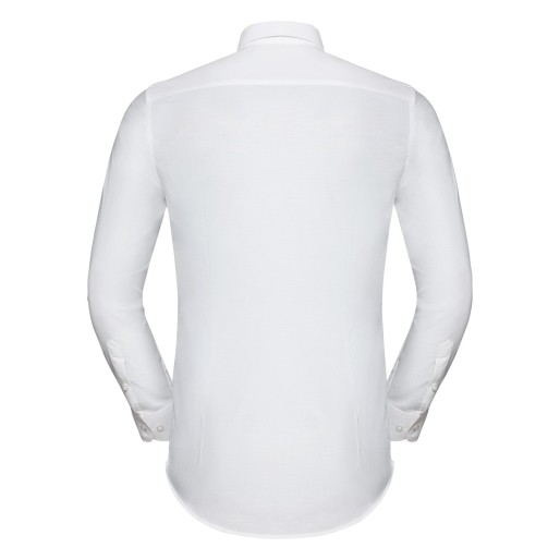 Russell Europe Muška Long Sleeve Tailored Button Down Oxford košulja, košulja dugih rukava