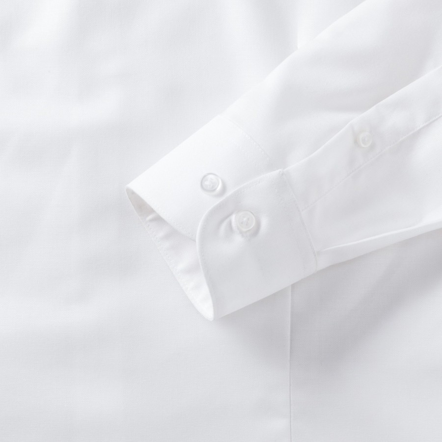 Russell Europe Muška Long Sleeve Tailored Button Down Oxford košulja, košulja dugih rukava