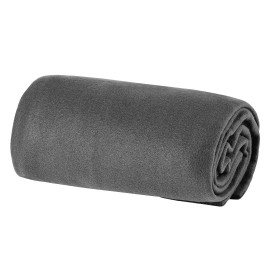 BLANKET FLAT, polar-fleece blanket, 180 g/m2, dark gray