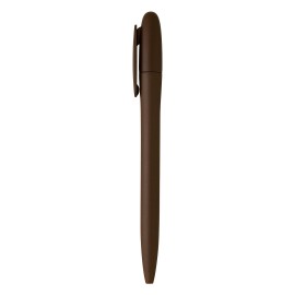 BAY, maxema plastic ball pen, brown