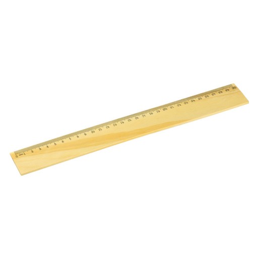 LEVEL 30, ruler, 30 cm, beige
