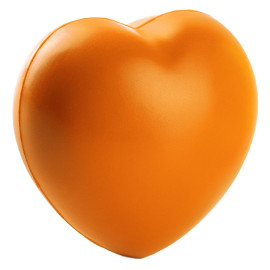 HEART, antistress product, orange