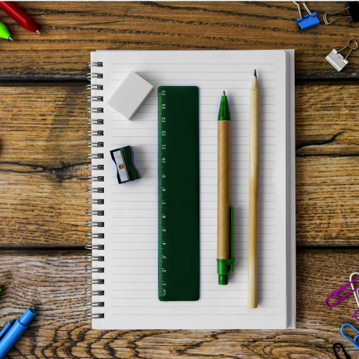 CLASS, stationery set, green