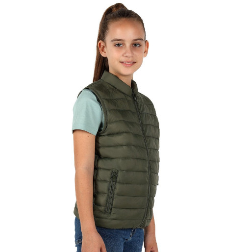 LIBERTY VEST KID, kid's bodywarmer, olive