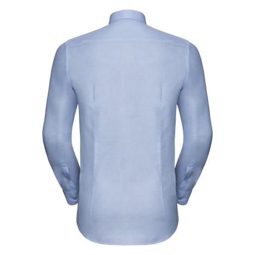 Russell Europe Muška Long Sleeve Tailored Button Down Oxford košulja, košulja dugih rukava