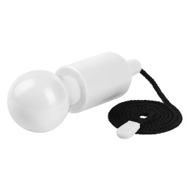 IDEA, light bulb shaped flashlight, white