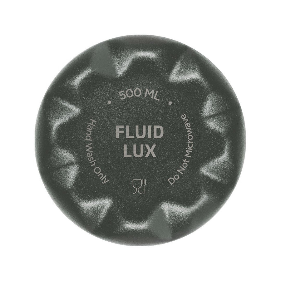 FLUID LUX, vacuum bottle, 500 ml, gray