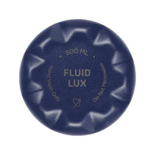 FLUID LUX, vacuum bottle, 500 ml, blue