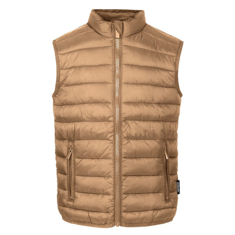 LIBERTY VEST KID, kid's bodywarmer, light brown