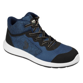 EDMONTON, high-cut work shoe s3 src, blue