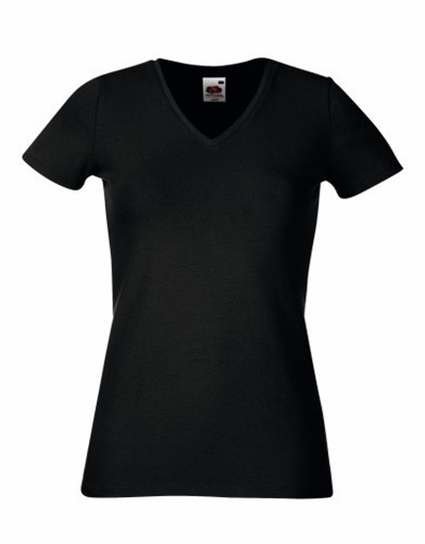 Fruit of the Loom Women's V-neck T-shirt,