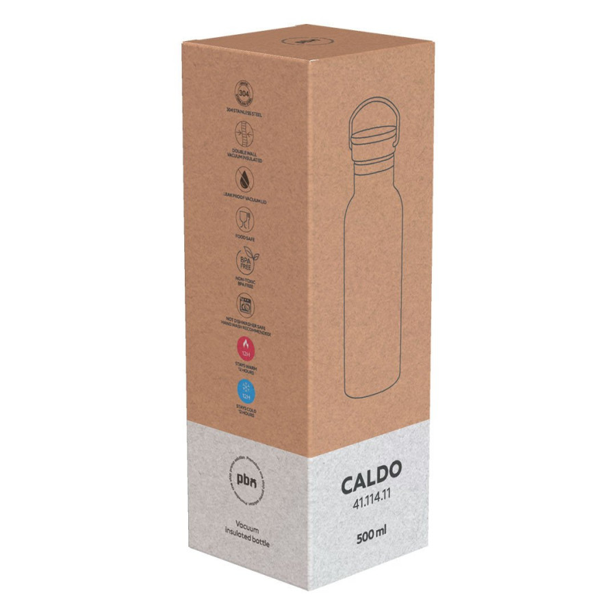 CALDO, vacuum bottle, 500 ml, dark gray