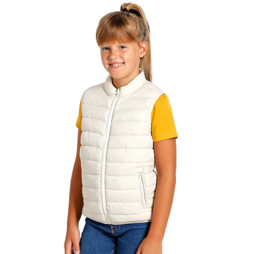 LIBERTY VEST KID, kid's bodywarmer, off white