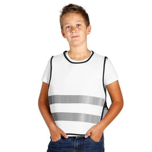 GLOW COLOR KID, kid's vest, white