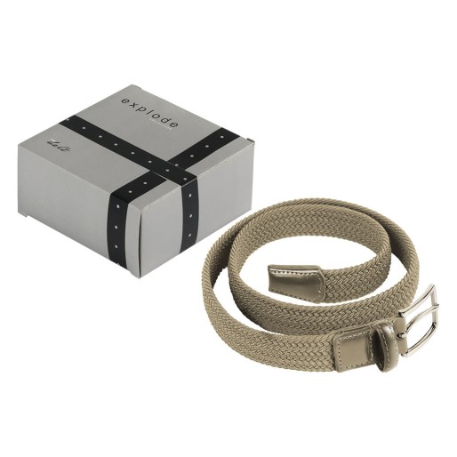 TOM, kaiš u poklon kutiji, bež