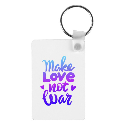 SUBLI MDF 6X4, mdf key holder, white