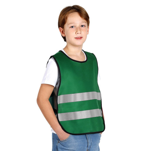 GLOW COLOR KID, kid's vest, green
