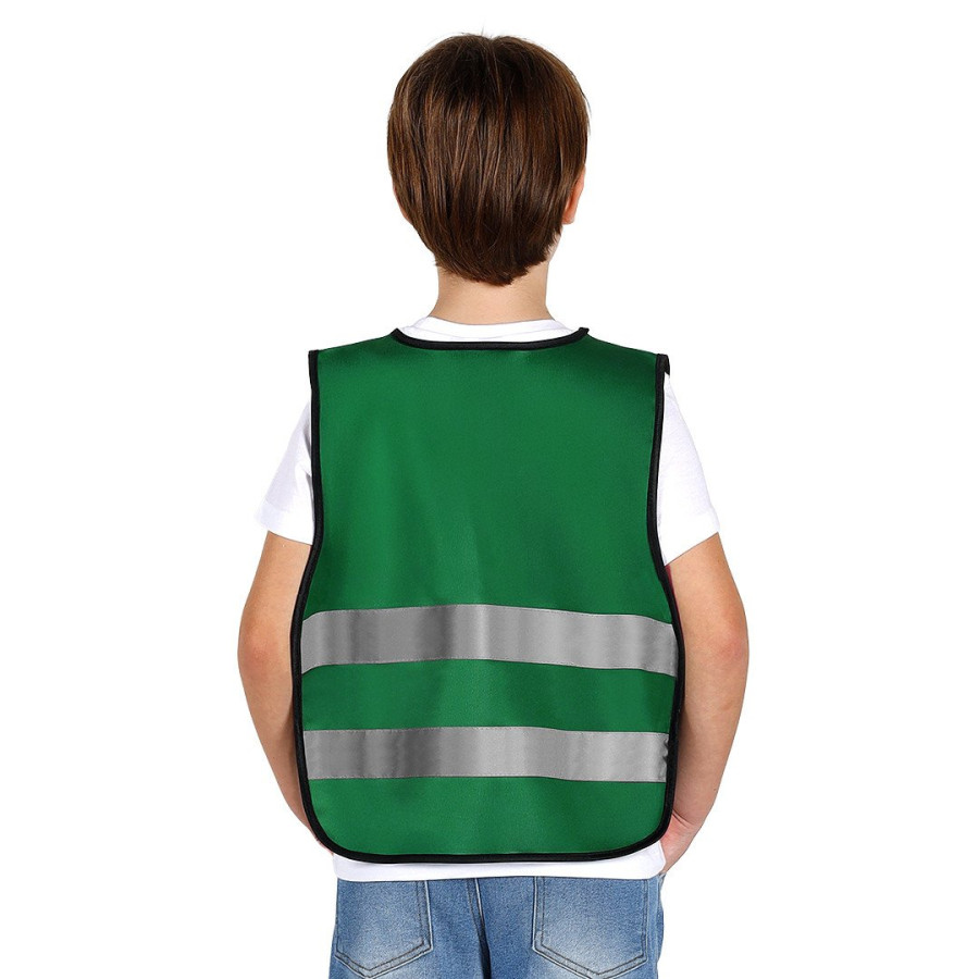 GLOW COLOR KID, kid's vest, green