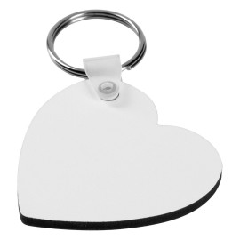 SUBLI MDF HEART, mdf key holder, white