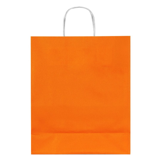 LEXA, paper bag, orange