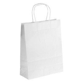 LEXA, paper bag, white