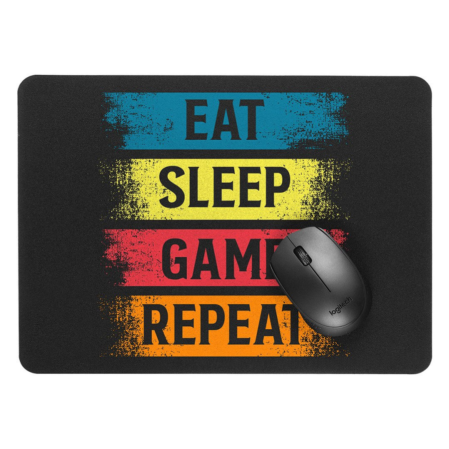 DESK PAD, mouse pad, black