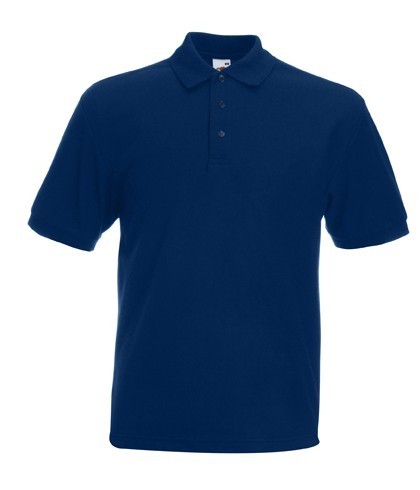 Fruit of the Loom, 65/35 Heavy Polo, polo majica za muškarce,teget , 2XL