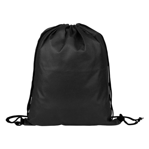 SNEAKERS, biodegradable drawstring bag, black