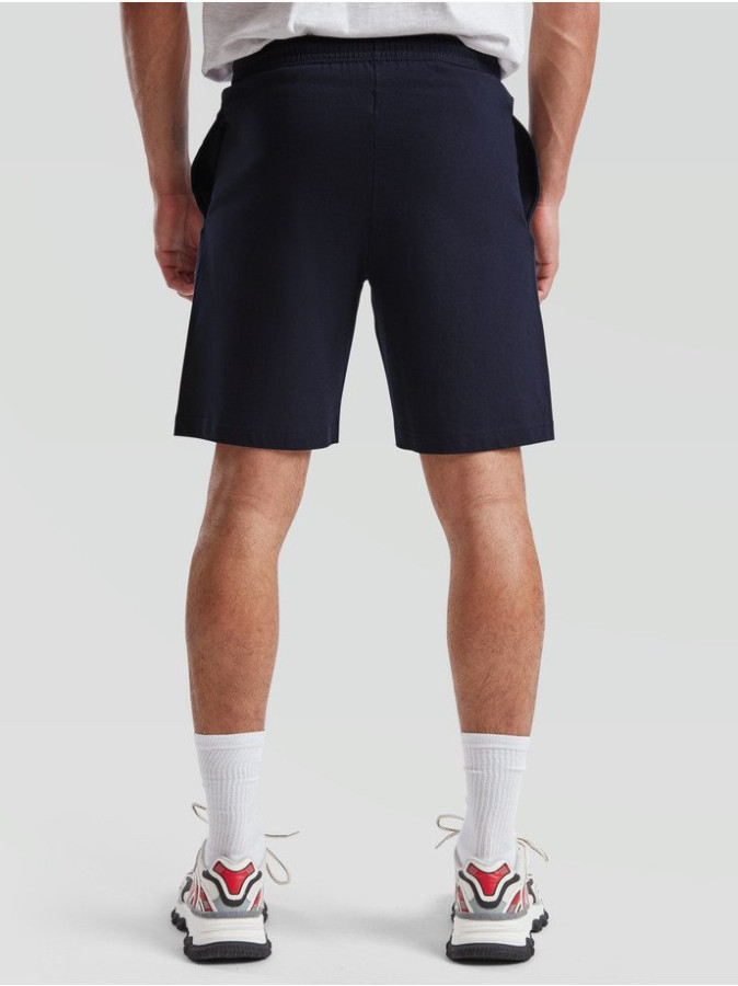 Fruit of the loom,ICONIC 195 JERSEY SHORTS tamno teget M