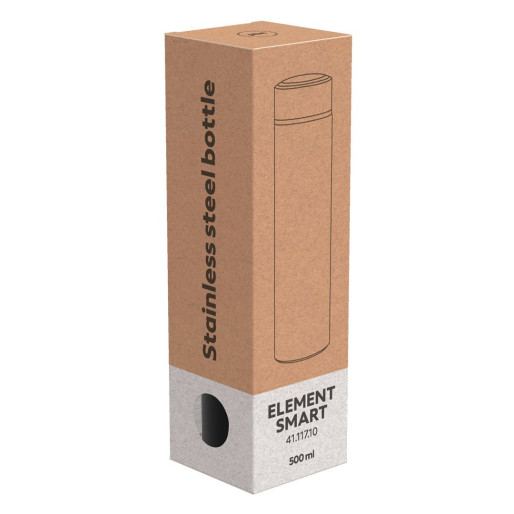 ELEMENT SMART, vacuum flask, 500 ml, black