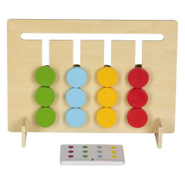 LOTIE, edukativna drvena igračka, bež