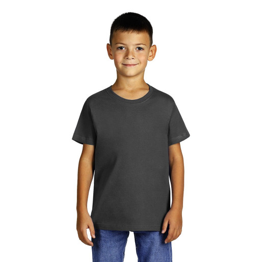MASTER KID, kid's t-shirt, 100% cotton, dark gray