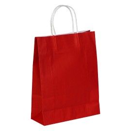 LEXA, paper bag, red