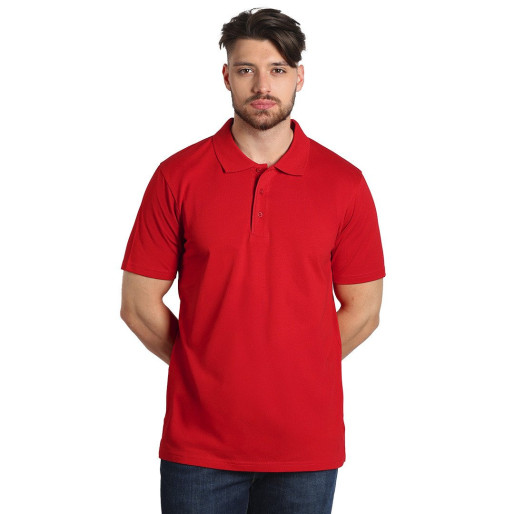 PREMIUM POLO, polo majica, 180 g/m2, crvena