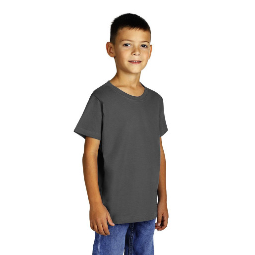 MASTER KID, kid's t-shirt, 100% cotton, dark gray