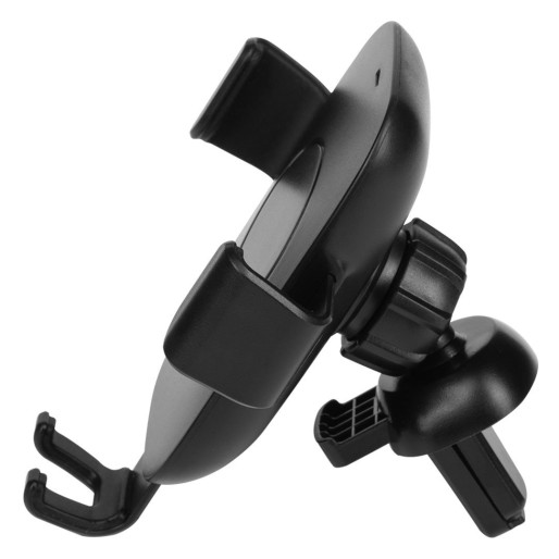 ULTRA, gravity car phone holder and charger, black