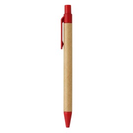 VITA ECO, eco paper ball pen, red