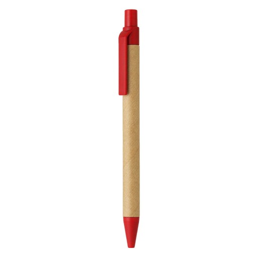 VITA ECO, eco paper ball pen, red