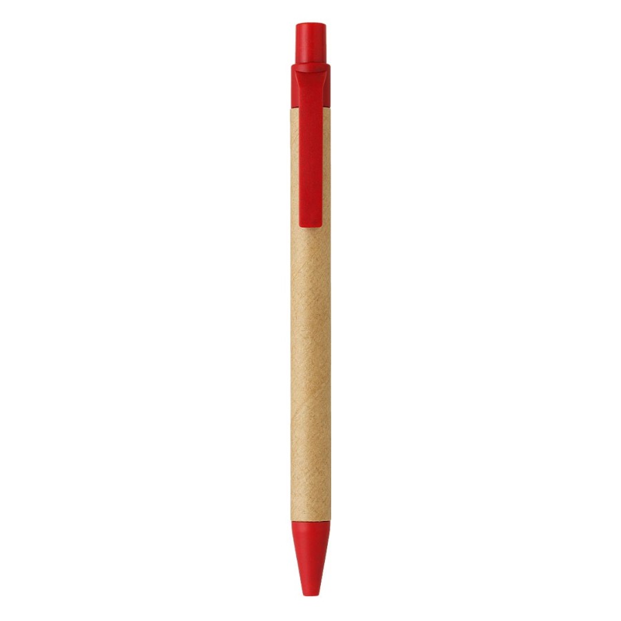VITA ECO, eco paper ball pen, red