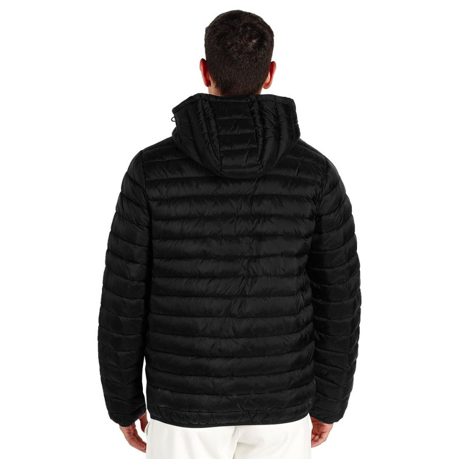 LIBERTY JACKET MEN, jakna sa kapuljačom, crna