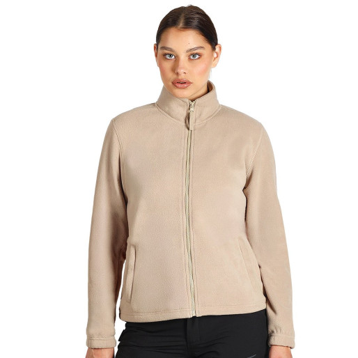 POLARIS LADY, ženska dukserica od brušenog polara, 280 g/m2, bež