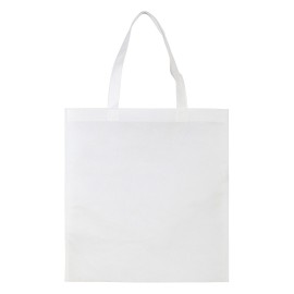 BORSA, biodegradable shopping bag, white